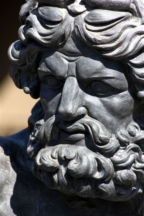 Poseidon's Face | Roman sculpture, Classic sculpture, Greek mythology ...