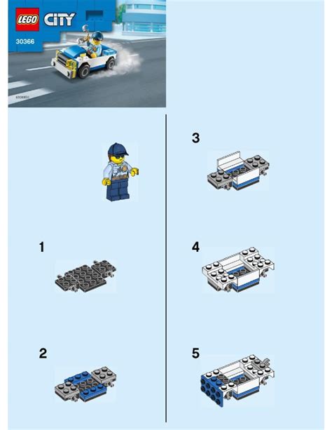 View LEGO® instruction 30366 Police Car - LEGO instructions and ...