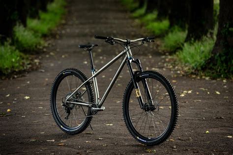 Starling Roost mullet hardtail mountain bike is a 140mm stainless steel ...