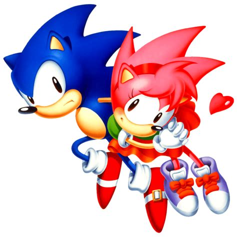 Sonic CD – With Sonic - Amy Rose - Gallery - Sonic SCANF