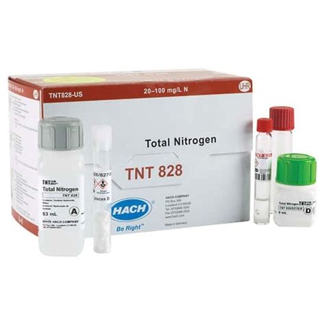 Hach® Spectrophotometer Chemistry Consumables - Cole-Parmer