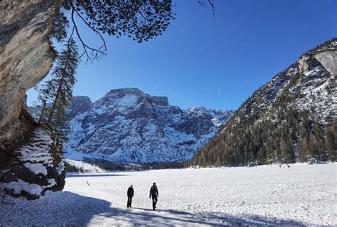 PRAGSER WILDSEE WINTER ⭐️️ Dolomiten im Schnee