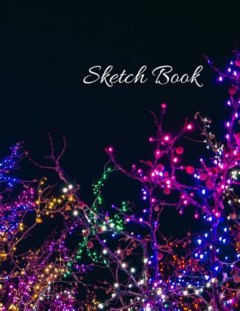 Sketch Book: Large Artistic Creative Colorful Notebook for Drawing ...