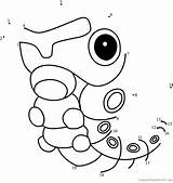 Caterpie Coloring Page sketch template