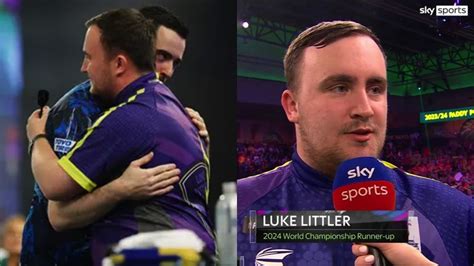 🚨Luke Littler praised for incredible post match interview after defeat ...