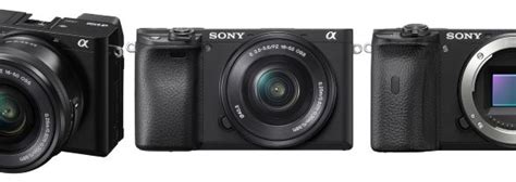 Article - Test : COMPARATIF : SONY ALPHA 6100 VS 6400 VS 6600