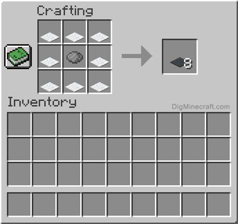 How to make Gray Carpet in Minecraft