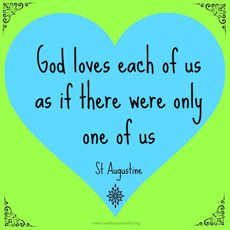 God loves us