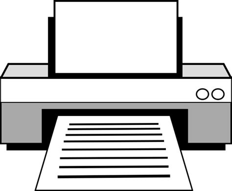 Computer Printer Clip Art at Clker.com - vector clip art online, royalty free & public domain