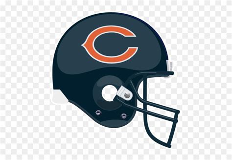 Denver Ranked W/15th Best Helmet - Chicago Bears Helmet Logo - Free Transparent PNG Clipart ...