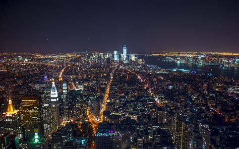 NYC at Night Wallpaper (71+ pictures) - WallpaperSet