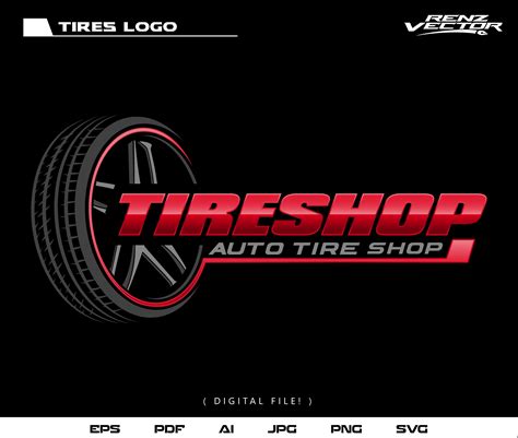 Auto Tire Logo, Automobile, Automotive, Tyre, Tire - Etsy