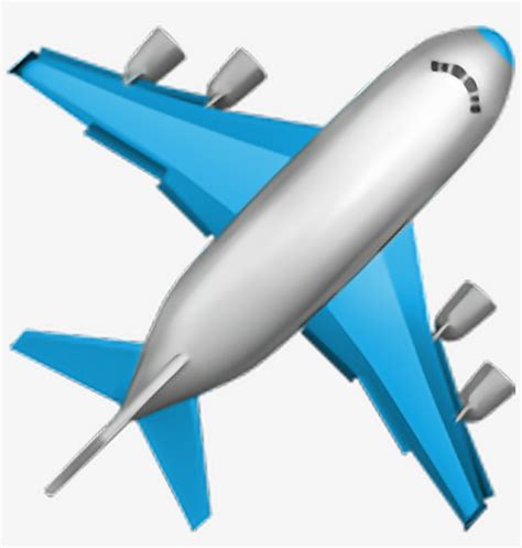 Airplane Emoji Airplane Sky Emoji Emoticon Iphone - Airplane Emoji Png ...