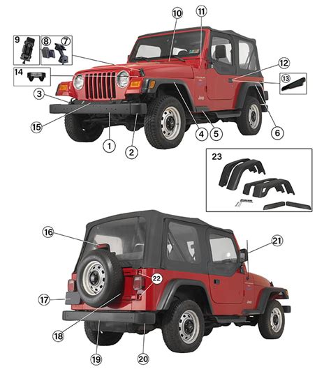 Jeep Wrangler Parts Catalog