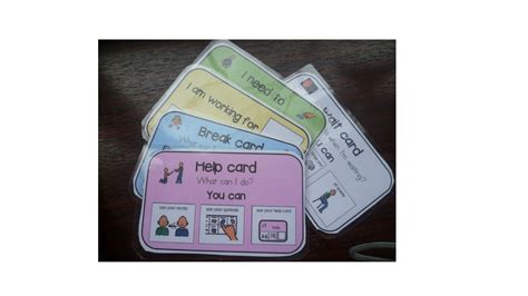 Autismade: Behaviour Cards with Visual Directions