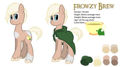 Frowzy Brew: My Ponysona/Original Character by WarriorDashie on DeviantArt