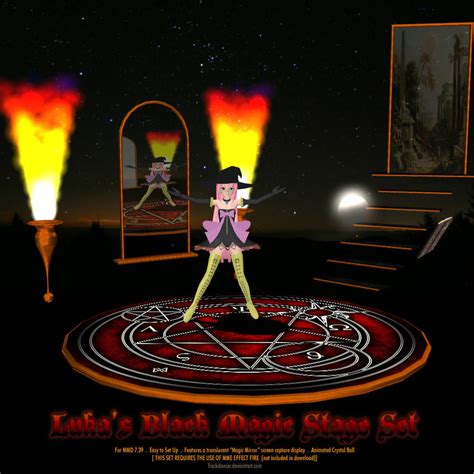 MMD Luka's Black Magic Stage Set by Trackdancer on DeviantArt