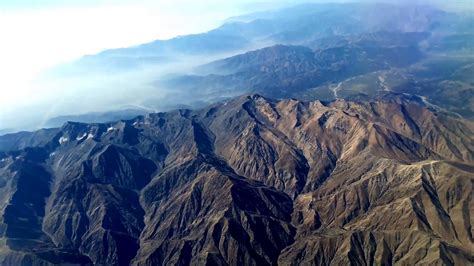 Hindu Kush Mountains aerial view near Kabul - YouTube