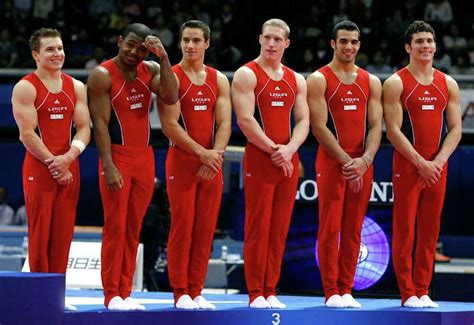 U.S. men take bronze in world gymnastics