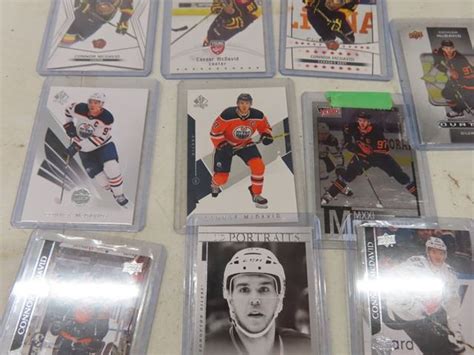 10 Connor McDavid Hockey Cards - McSherry Auction Service Ltd.