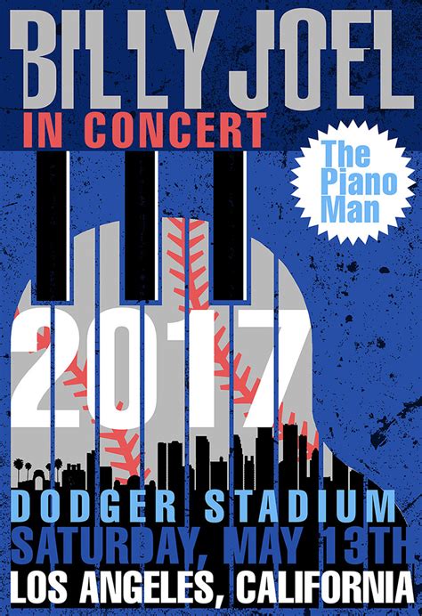 Billy Joel At Dodger Stadium Los Angeles, CA - May 13, 2017 (Photo 114 ...