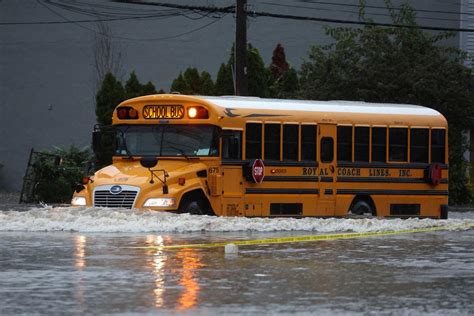 Emergency declared in New York City as torrential rain floods subways, roads - Rediff.com India News