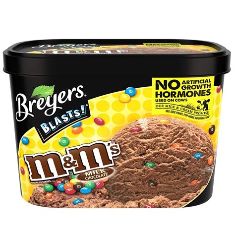 Breyers Blasts M&M's Chocolate Light Ice Cream - Shop Ice Cream & Treats at H-E-B