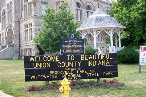 Welcome to Beautiful Union County, Indiana | In front of the… | Flickr