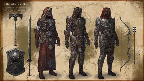 Thieves Guild Armor/Nightingale Armor/Dark Brotherhood — Elder Scrolls Online