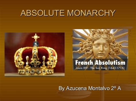 Absolute monarchy