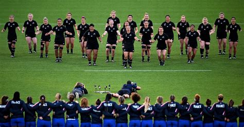 Powerful haka performed by New Zealand's women's rugby team before each ...