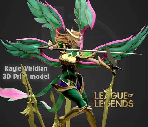 3D Viridian Kayle - 3D Print model - Fanart 3D print model - TurboSquid ...