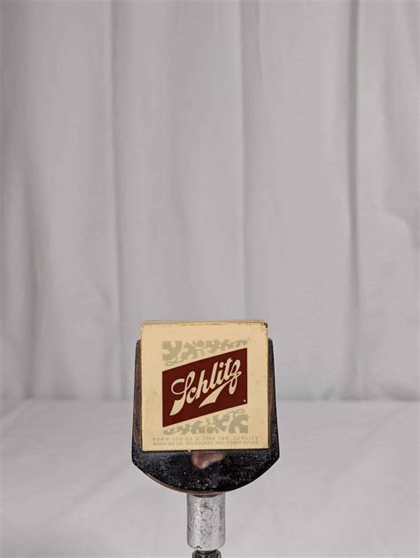 Vintage Schlitz Tap Handle - RainTaps - Umbrellas, Tap Handles, and ...