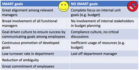 SMART goals in project planning and performance management - apppm