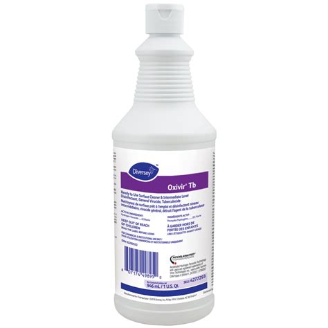 Diversey Oxivir TB Ready-To-Use Disinfectant Cleaner, 946 mL | Grand & Toy