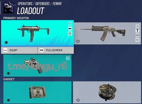R6 Fenrir - loadout, gadgets, gameplay and skills