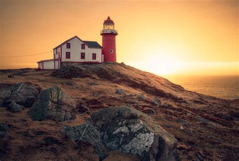 Golden Light Ferryland Lighthouse | Gord Follett | ARTfunnels