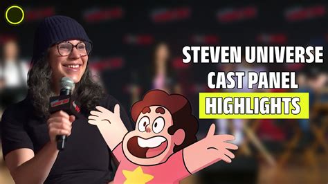 Steven Universe Cast Panel | BEST MOMENTS | Rebecca Sugar, Estelle ...