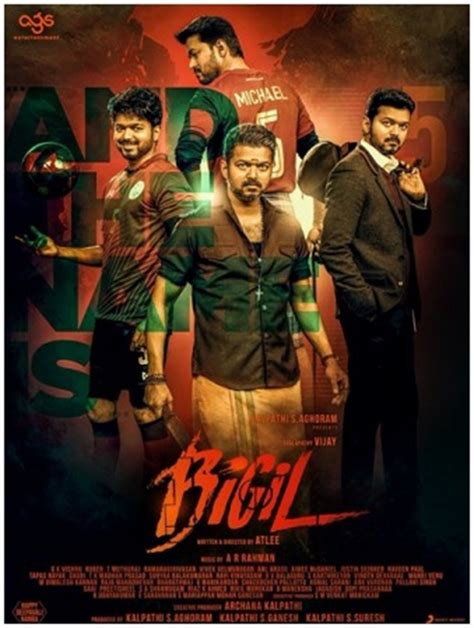 Bigil: Box Office, Budget, Hit or Flop, Predictions, Posters, Cast ...