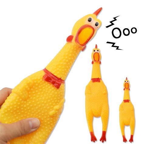 Funny Screaming Chicken Squeeze Toy