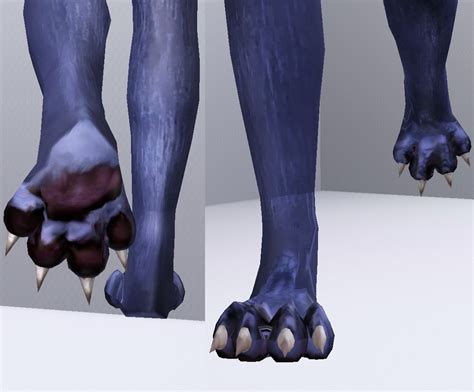 ModTheSims - Wolf Feet For All | Sims 4, Sims 4 characters, Sims