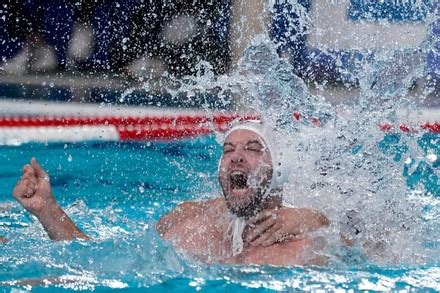 Serbias Filip Filipovic Celebrates After Scoring Editorial Stock Photo ...