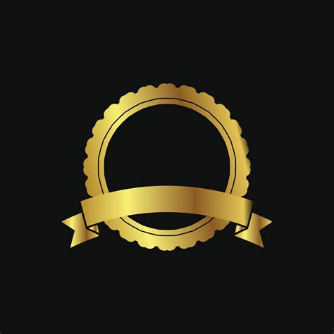 Free Gold Badge Element 9328161 Vector Art at Vecteezy