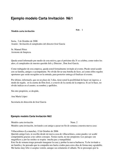 (DOC) Ejemplo modelo Carta Invitación - DOKUMEN.TIPS