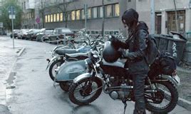 rockatanskymax: Lisbeth Salander + Motorcycle : my hideout