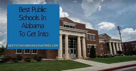 15 Best Public Schools in Alabama To Get Into [UPDATED]