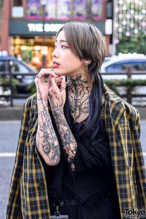 Japanese Tattoo Model in Harajuku w/ Never Mind The XU, Beep, Rosen ...