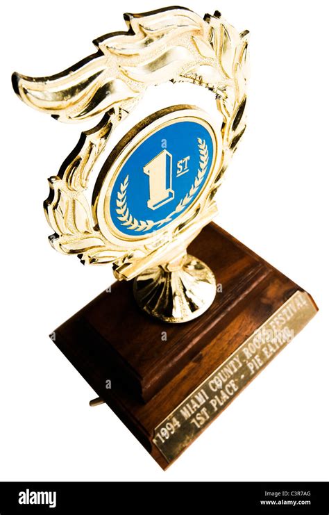 1st prize trophy hi-res stock photography and images - Alamy