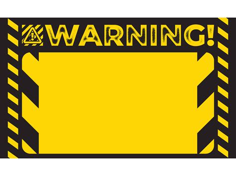 Yellow Warning Background Graphic by maniacvector · Creative Fabrica