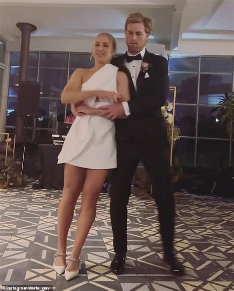 Australian tennis stars Daria Gavrilova and Luke Saville get married in ...